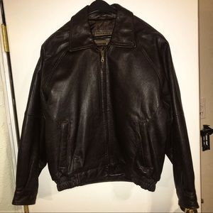 Members Only Genuine Leather Jacket